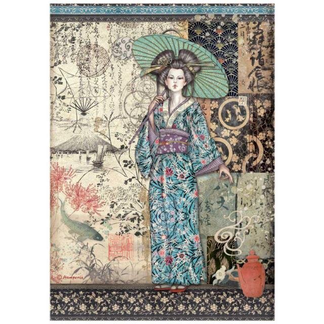 Papel de arroz A4 28gr Sir Vagabond in Japan - Lady