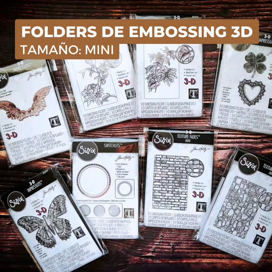 Folder de Embossing 3D MINI