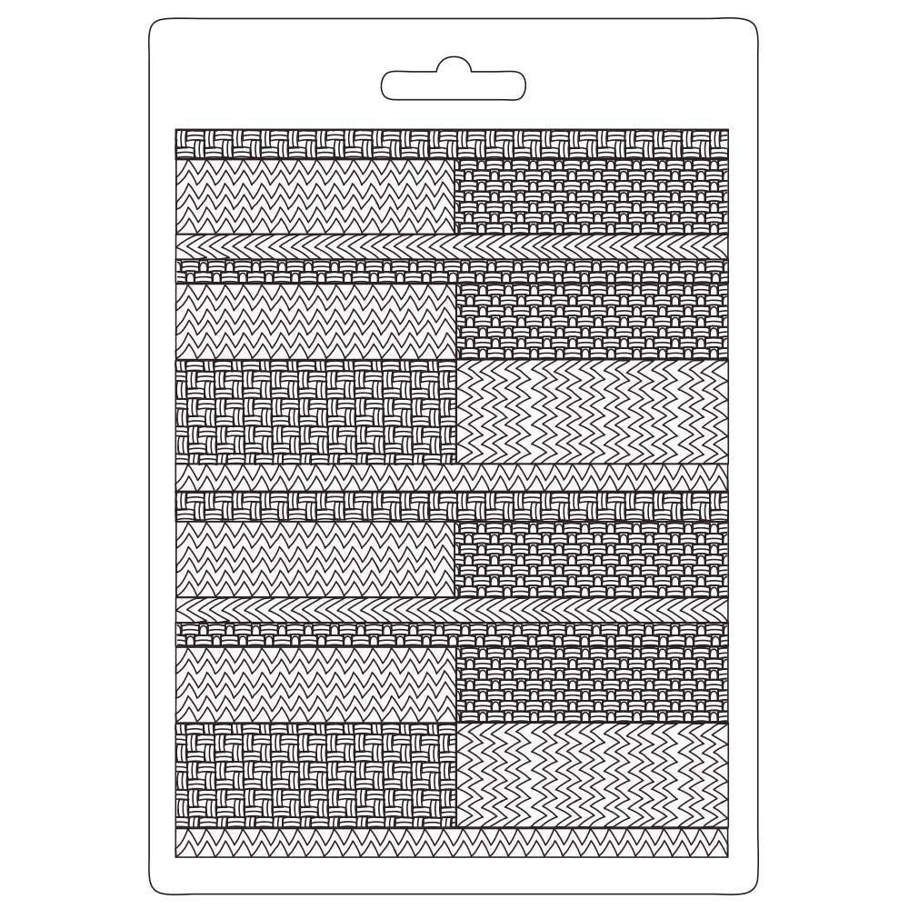 Molde Flexible A5 Textura Bauhaus