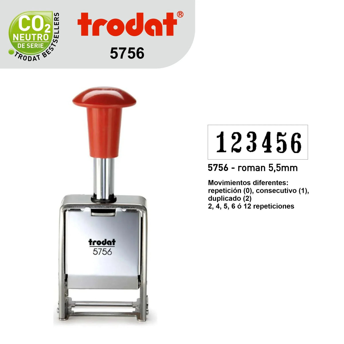 Numerador automático Trodat 5756