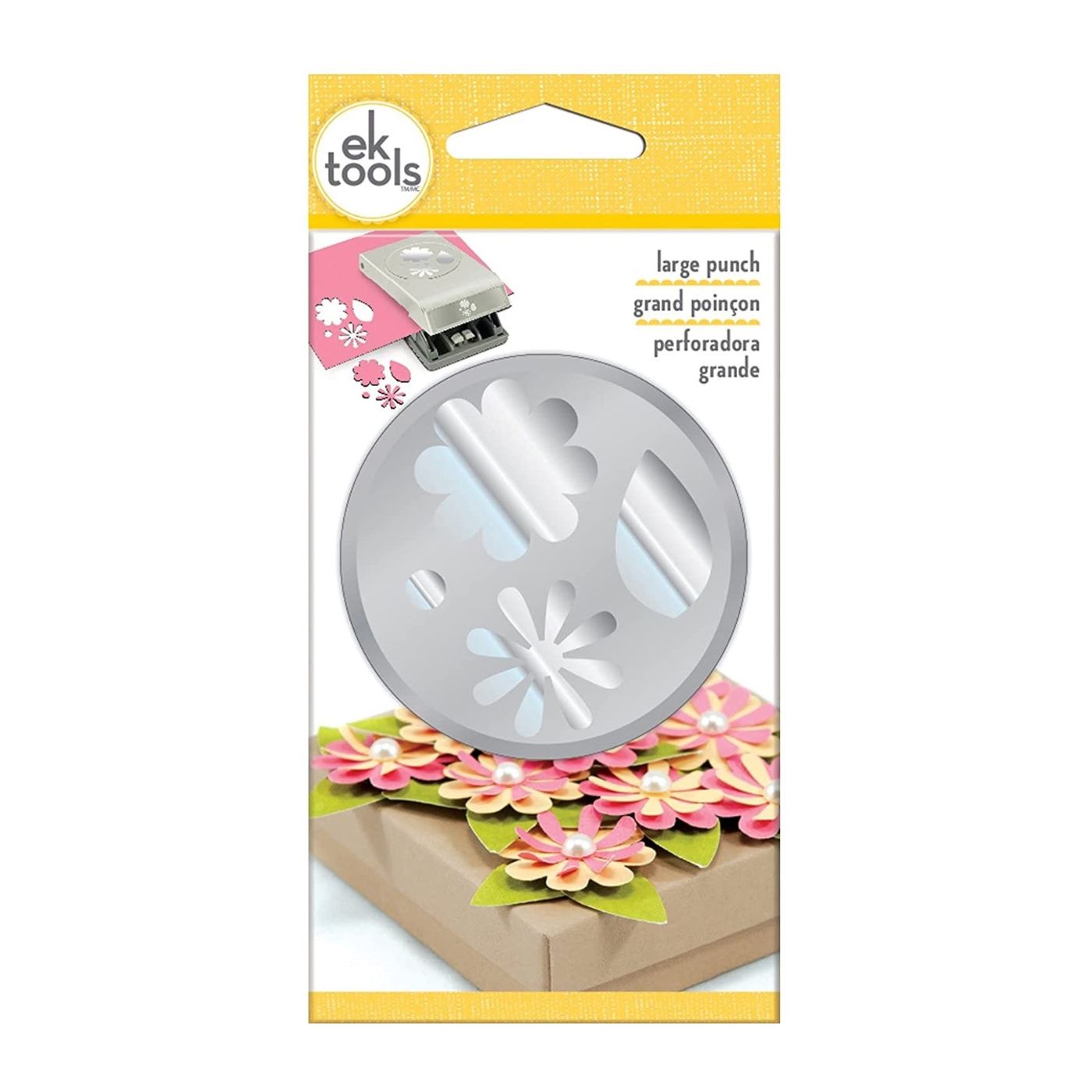 Perforadora Grande Flores y Hojas