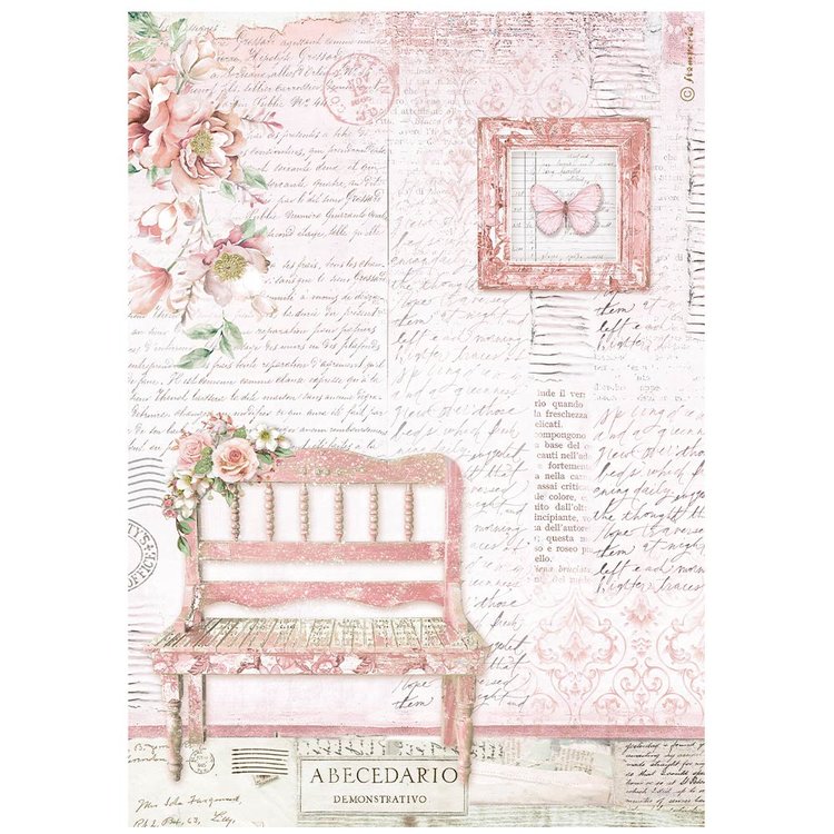 Papel de arroz A4 28gr Roseland Bench
