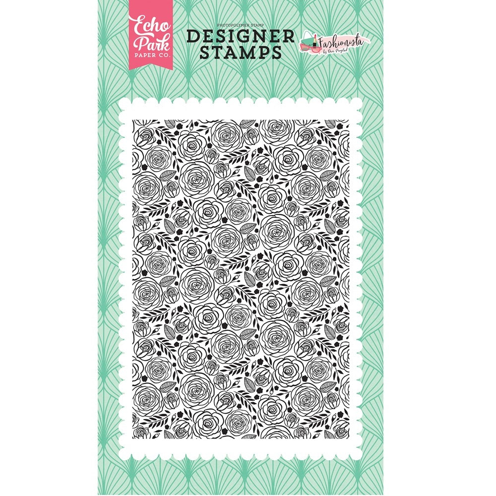 Sello Clear Fashionista Dainty Rose