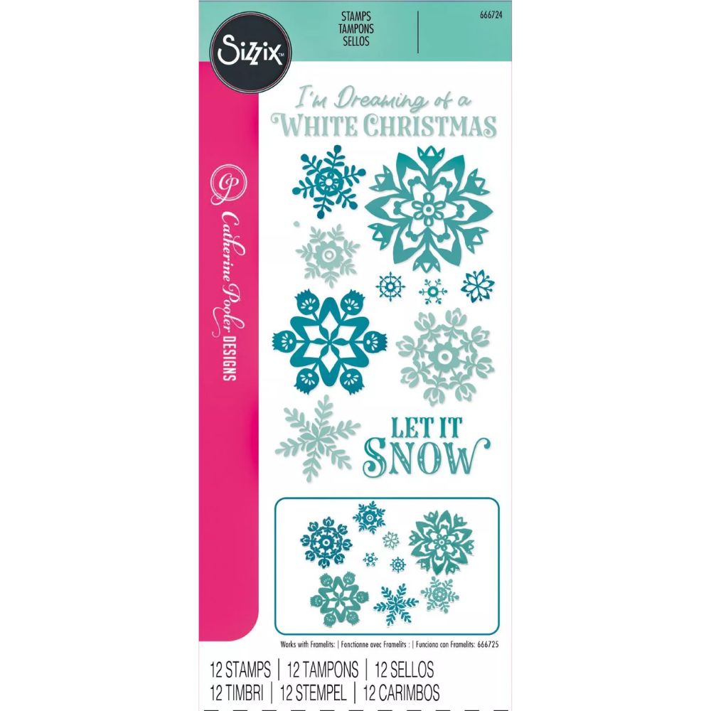 Sellos Clear Blanca Navidad