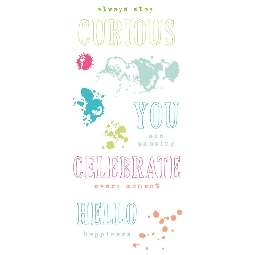 Sellos Clear Hello You Sentiments
