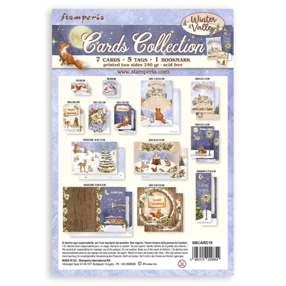 Cards Collection Winter Valley - Navidad