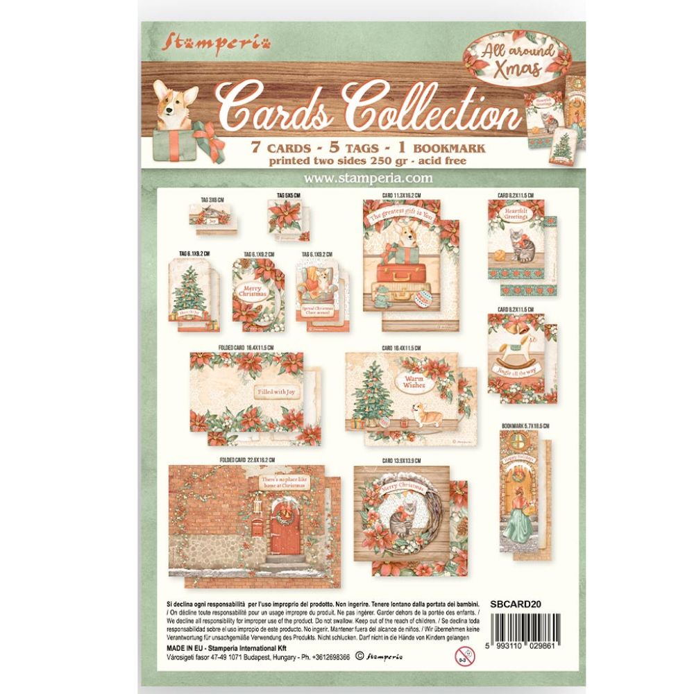 Cards Collection Romantic All Around Xmas - Navidad