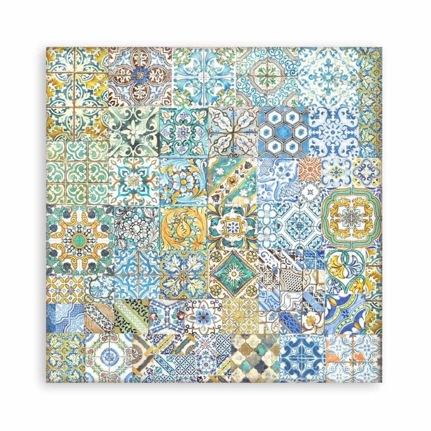 Set de Telas decorativas Poliéster Blue Dream 30x30cm