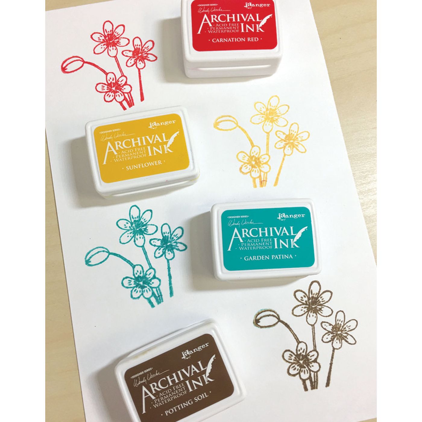 Kit Mini Archival Ink #1 de Wendy Vecchi