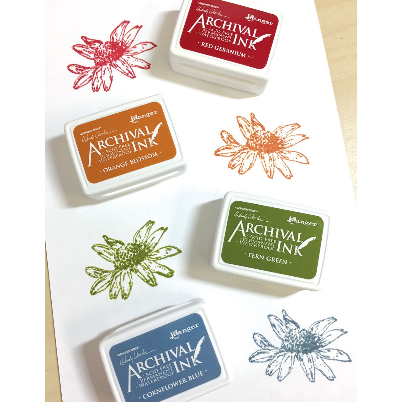 Kit Mini Archival Ink #4 de Wendy Vecchi