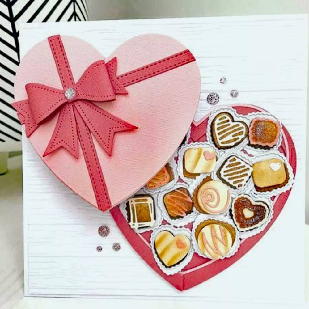 Troqueles Thinlits Colorize True Love de Tim Holtz