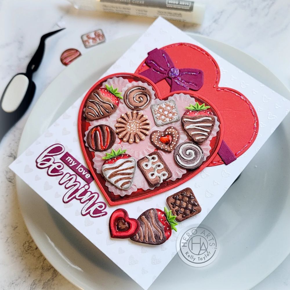 Troqueles Thinlits Colorize True Love de Tim Holtz