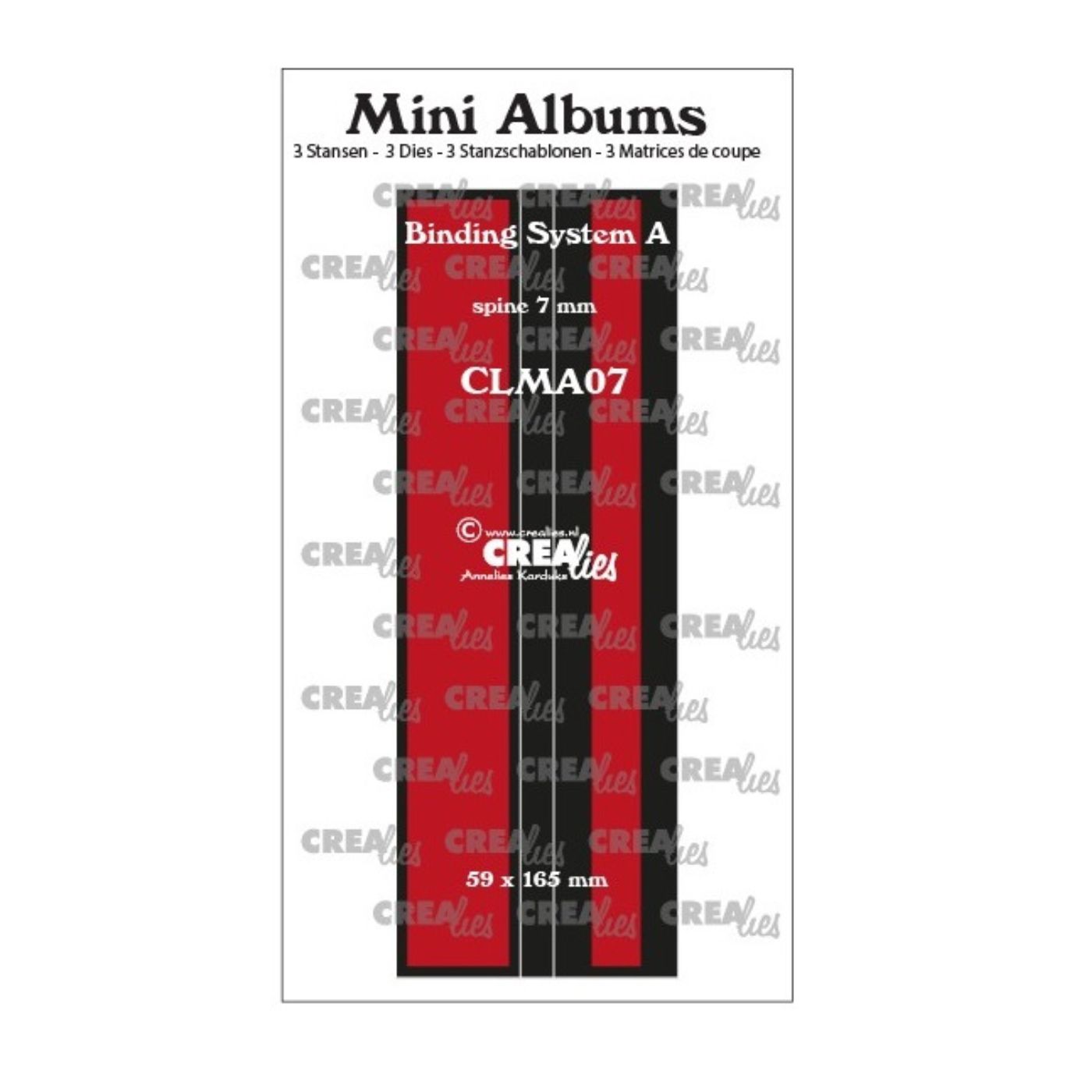 Troquel Mini Albums Para Encuadernar Lomo A