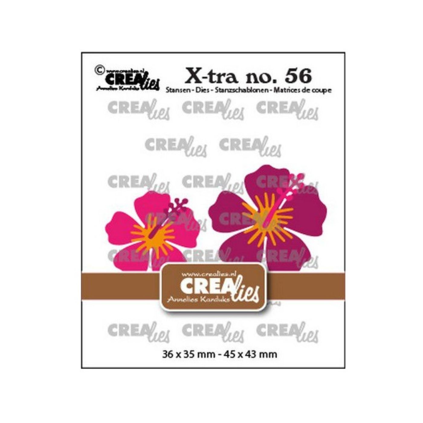 Troquel X-tra N°56 Hibisco - Flor