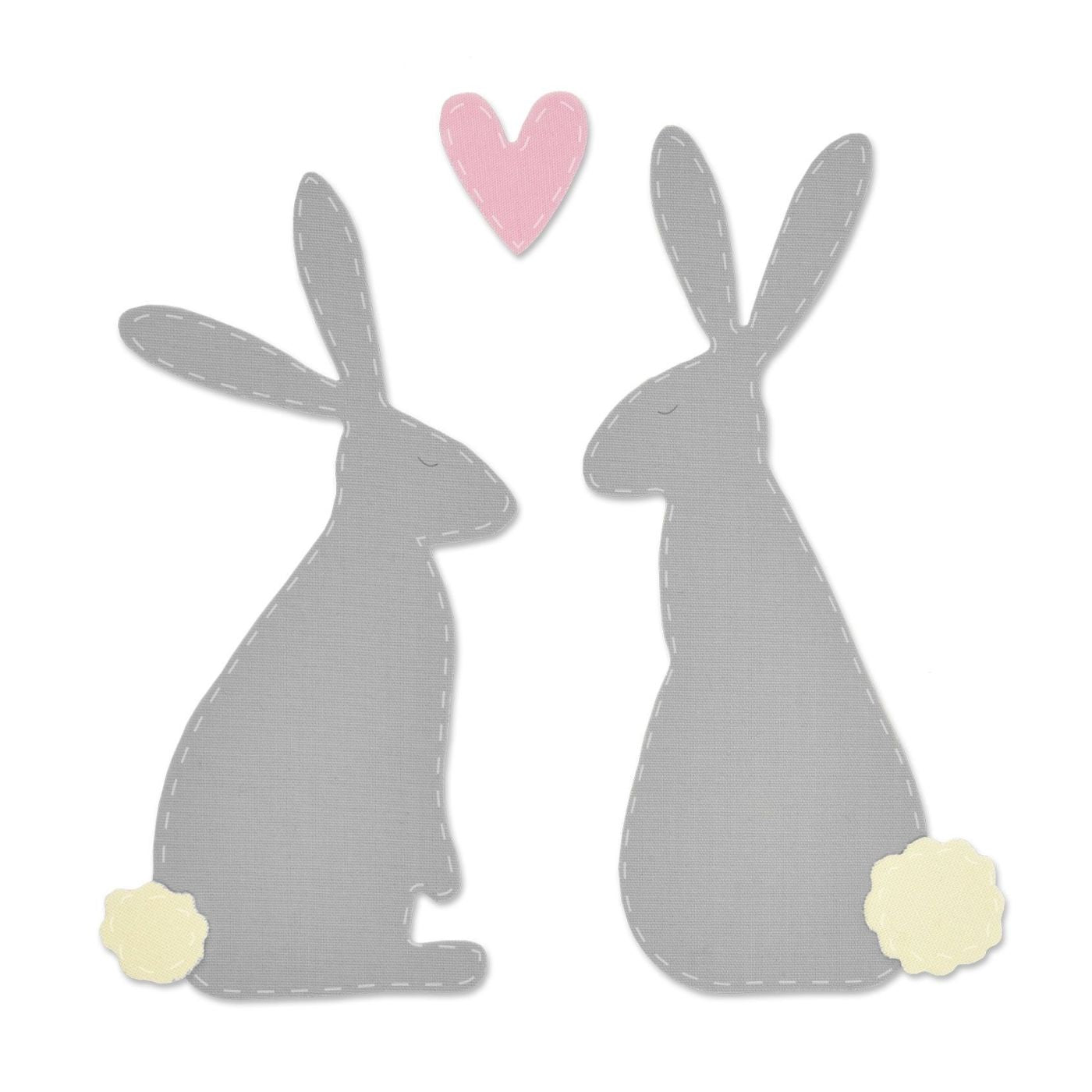 Troquel Bigz Pareja de Conejos
