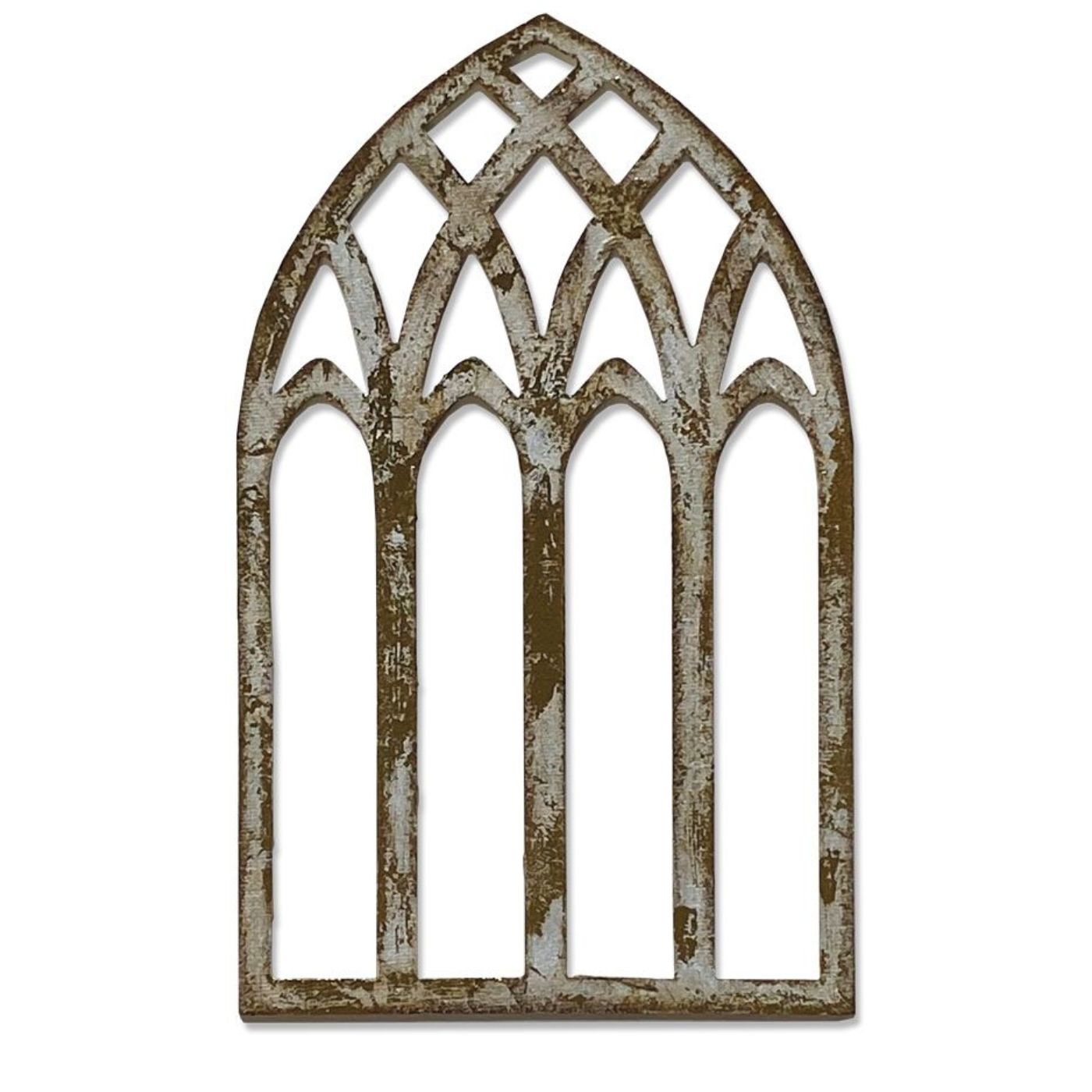 Troquel Bigz Tim Holtz Ventana de la Catedral