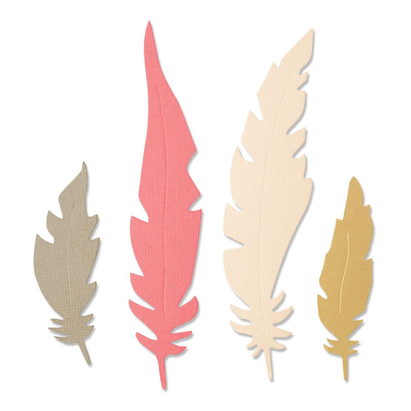 Troquel Bigz Plumas Naturales
