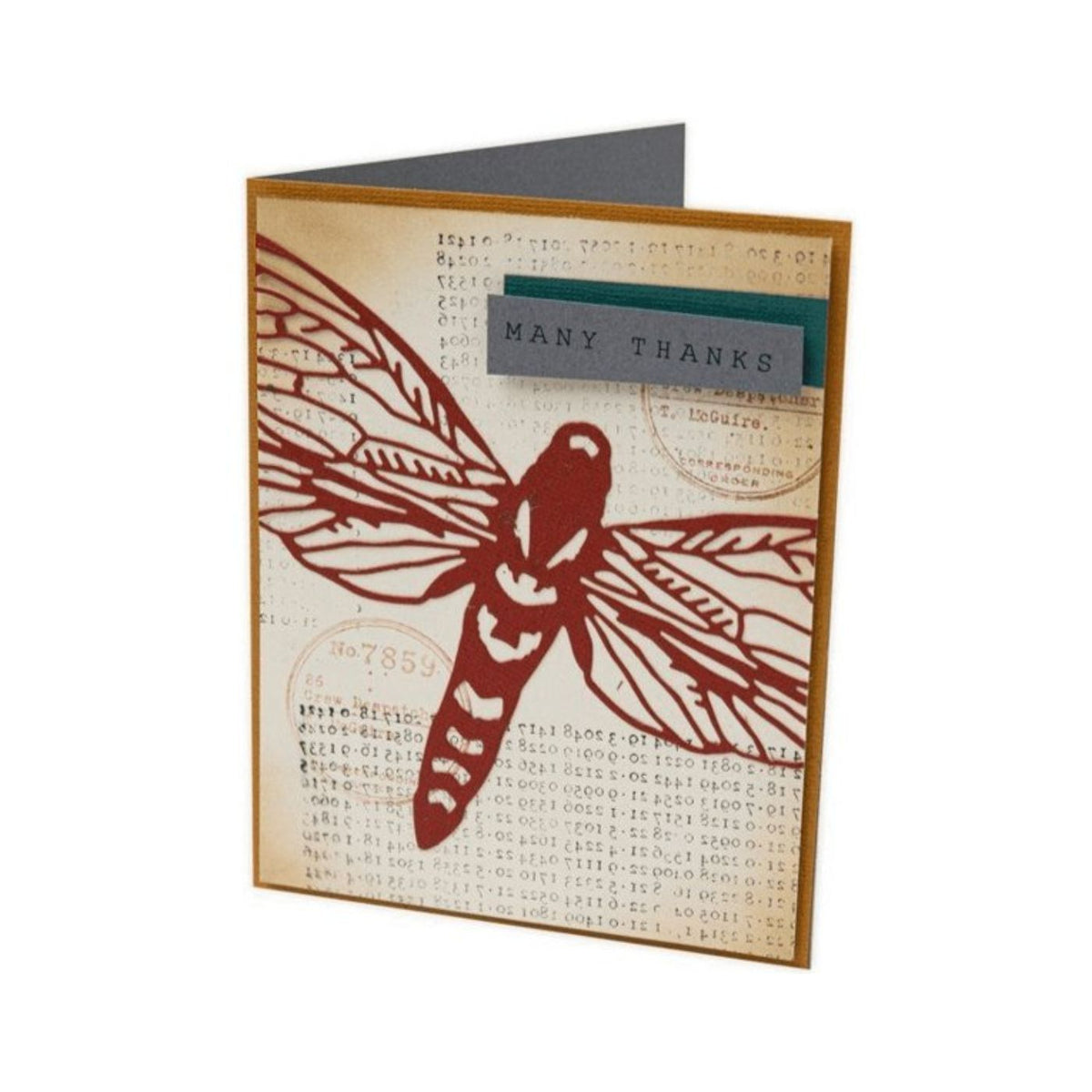 Troquel Thinlits Perspective Moth de Tim Holtz (vista 2)