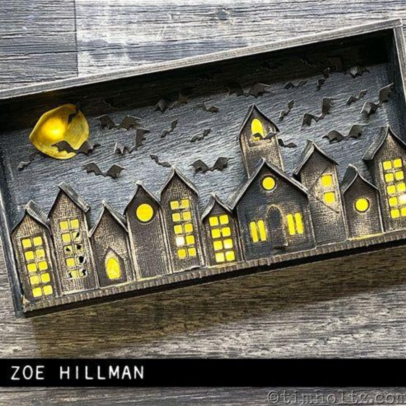 Troquel Thinlits Paper Village de Tim Holtz