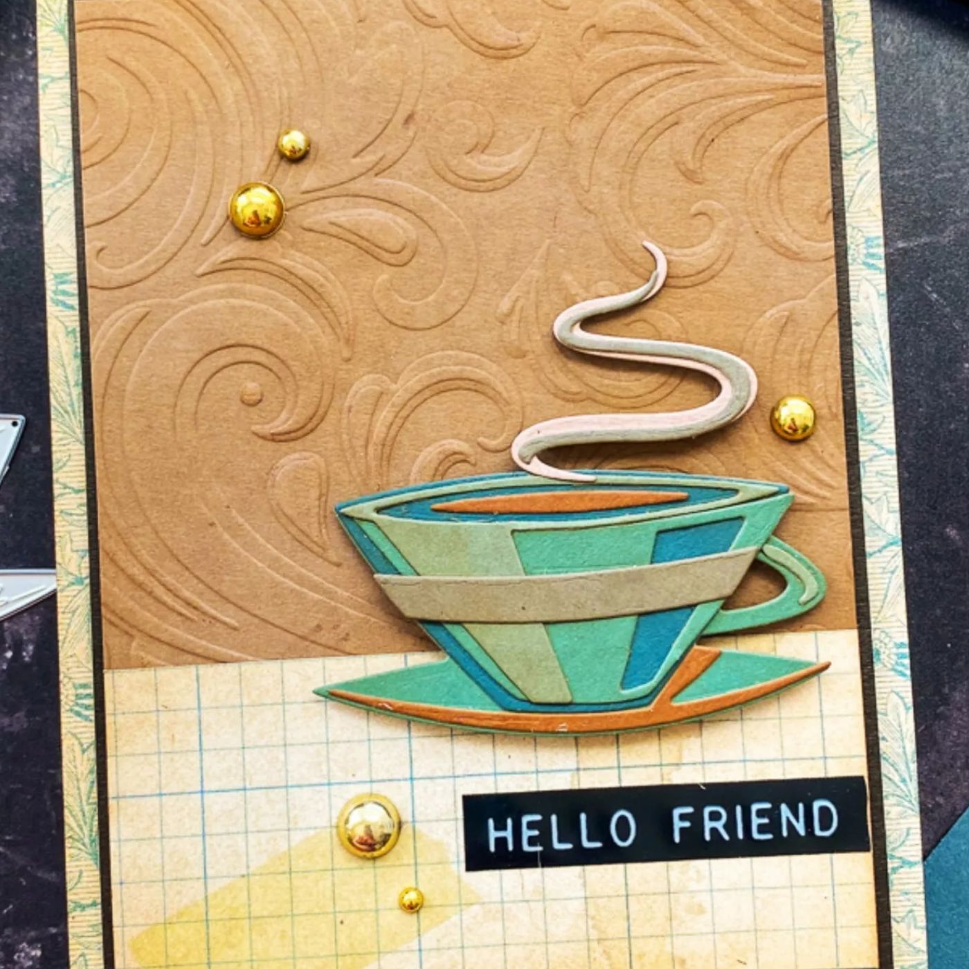 Troqueles Thinlits Colorize Cafe de Tim Holtz