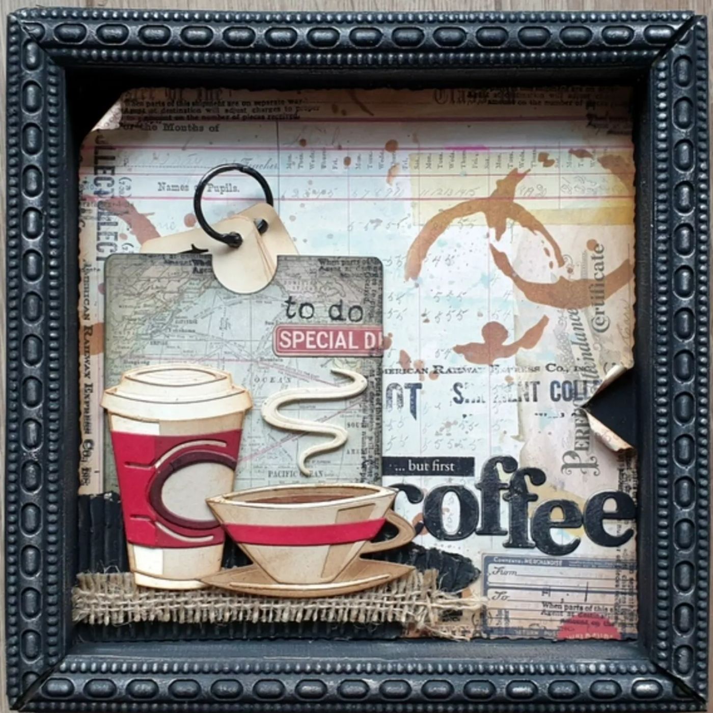 Troqueles Thinlits Colorize Cafe de Tim Holtz