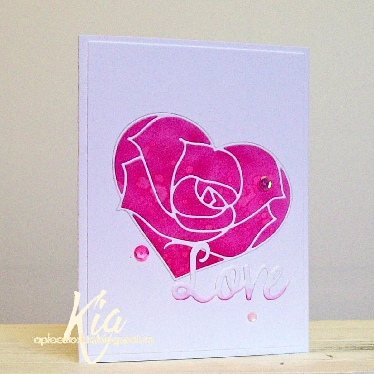 Troquel Heart Rose (vista 2)