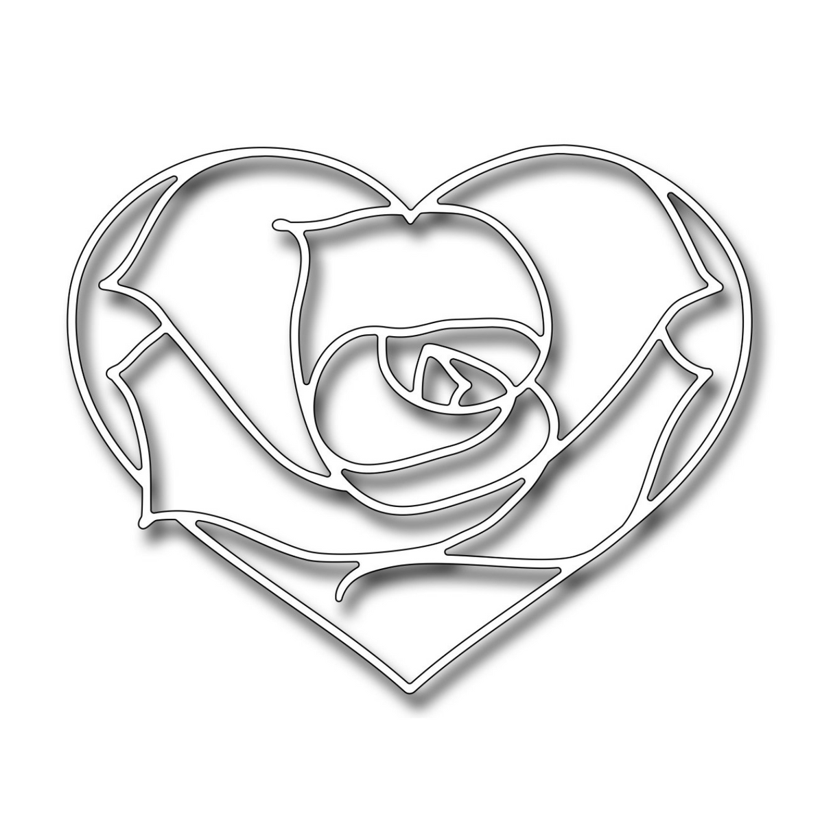 Troquel Heart Rose (vista 4)