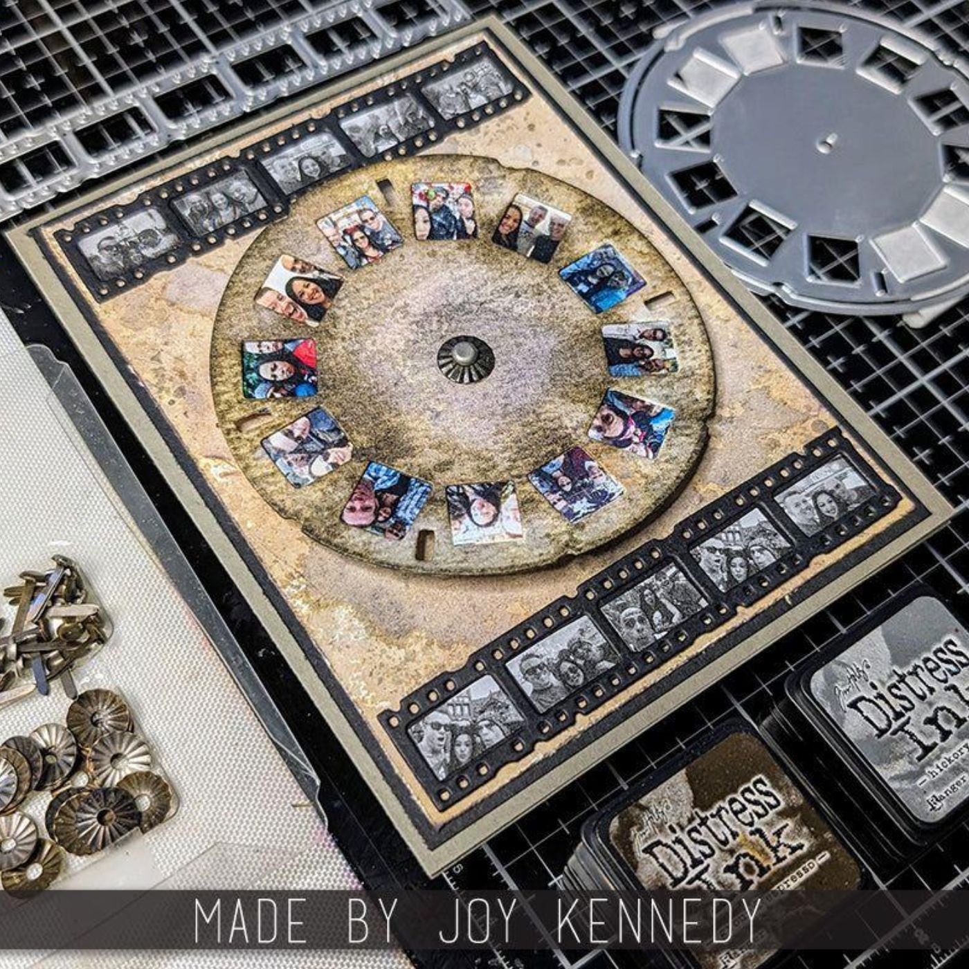 Troqueles Thinlits Película Fotográfica de Tim Holtz
