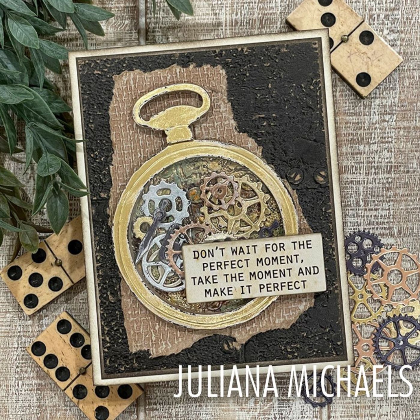 Troqueles Thinlits Relojes de Tim Holtz