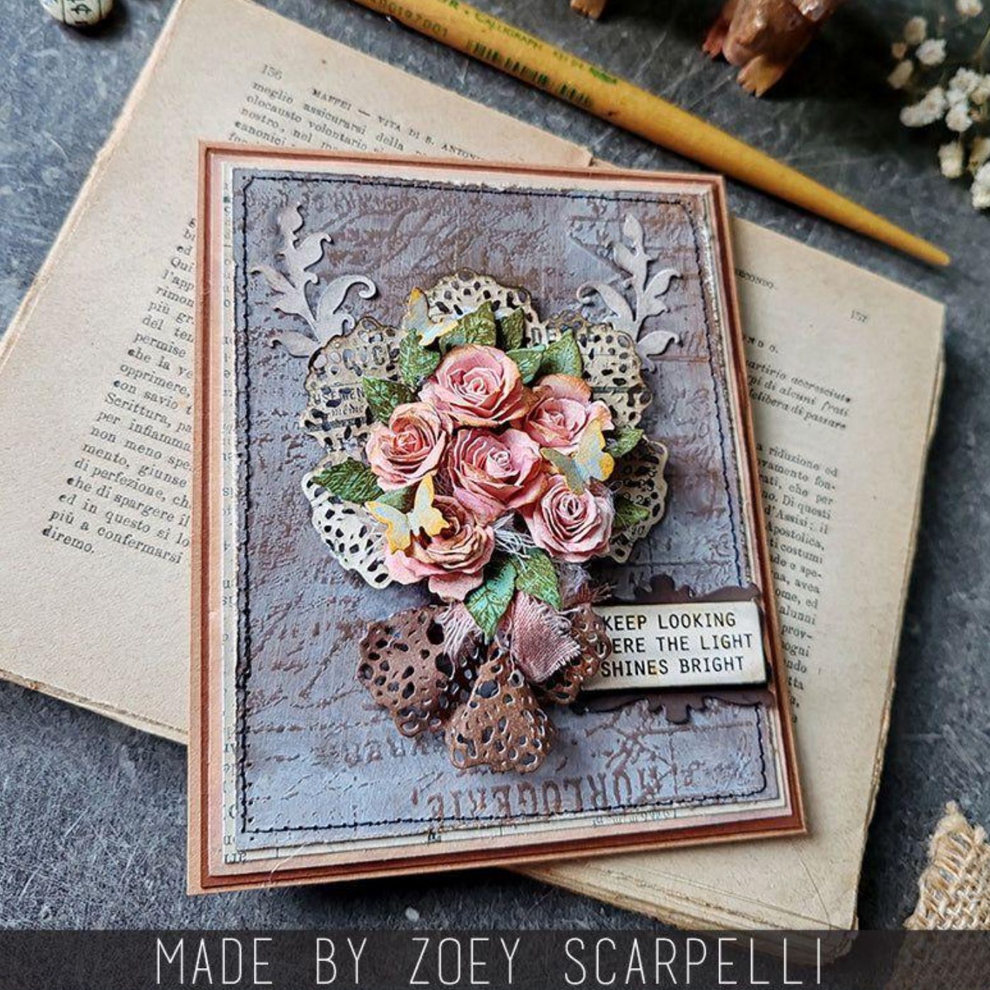 Troqueles Thinlits Vault Boutique - Encaje de Tim Holtz