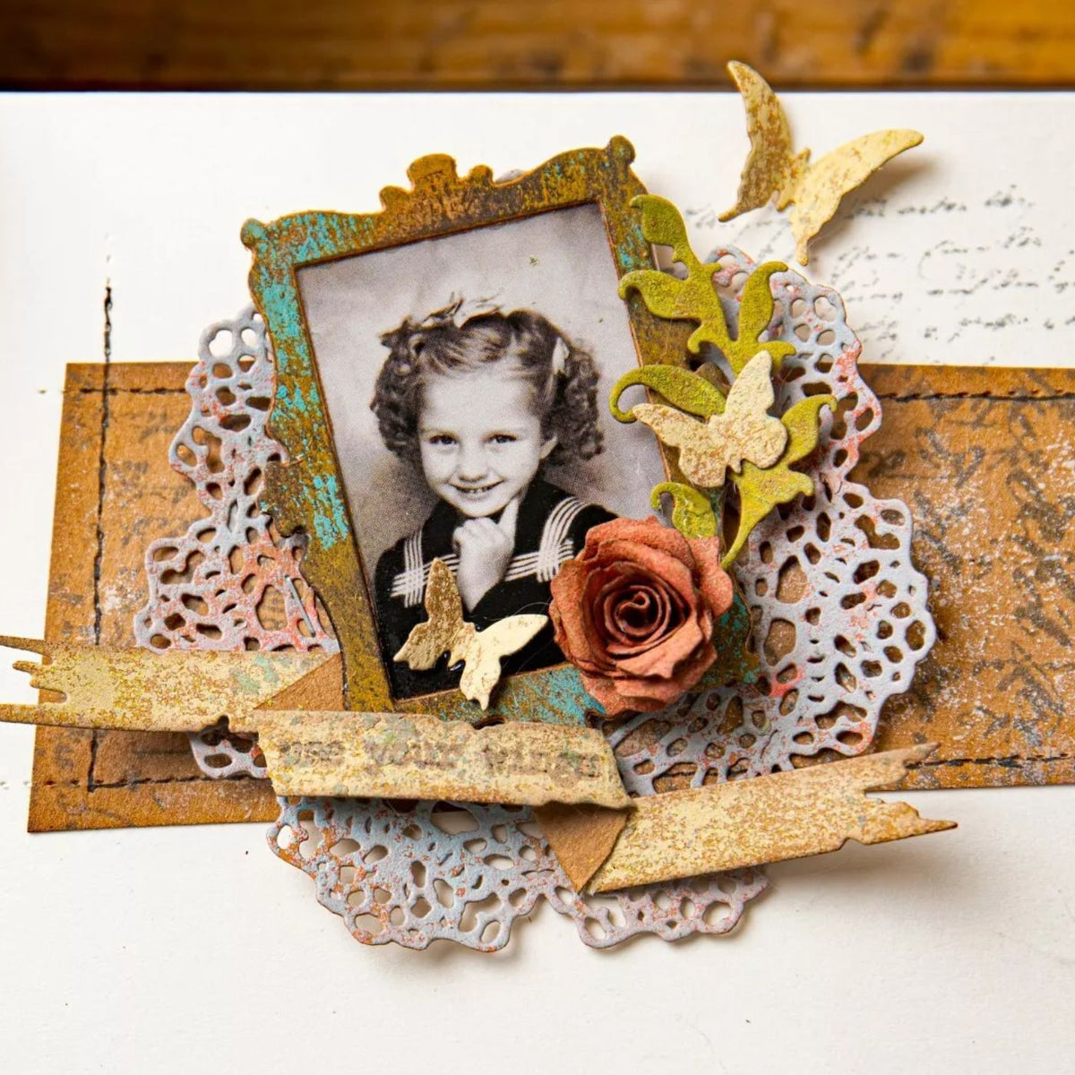 Troqueles Thinlits Vault Boutique - Encaje de Tim Holtz (vista 2)