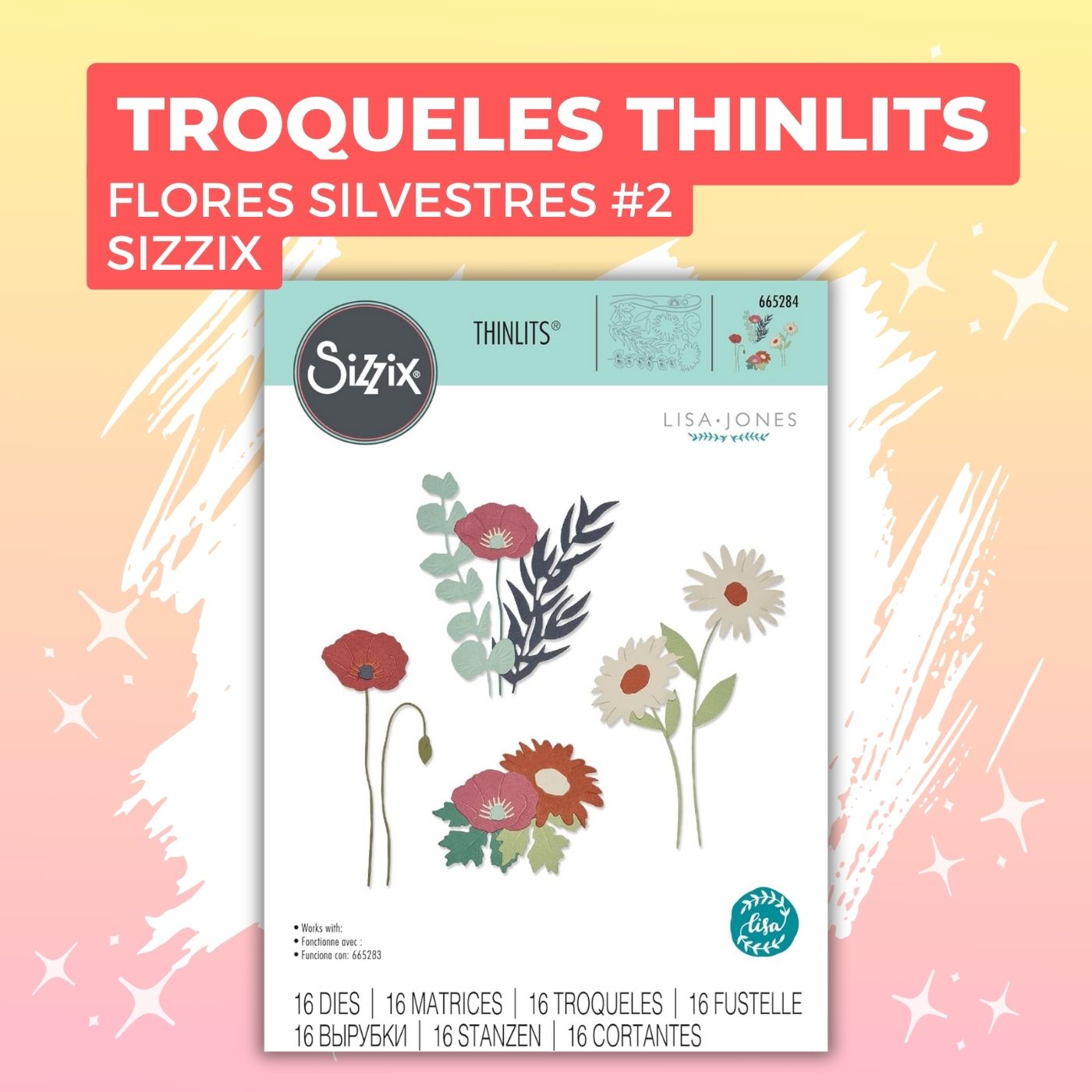 Troqueles Thinlits Flores Silvestres #2