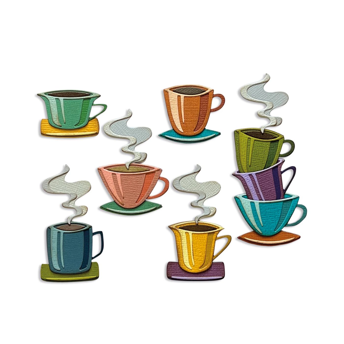 Troqueles Thinlits Papercut Café de Tim Holtz