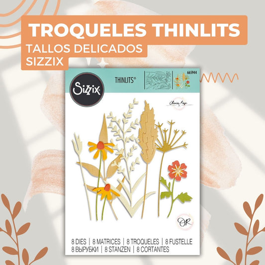 Troqueles Thinlits Tallos delicados