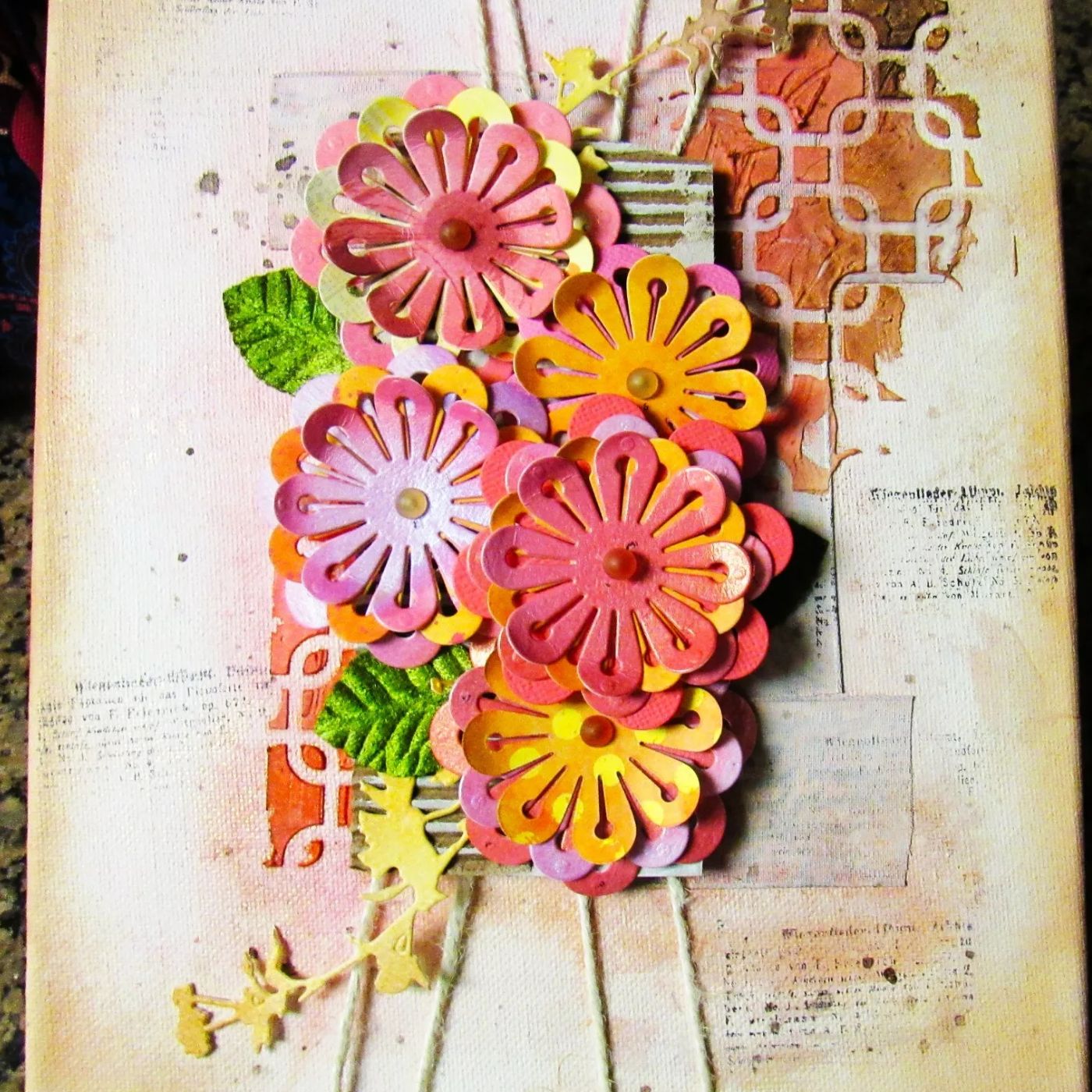 Troqueles Thinlits Mix & Match De Flores