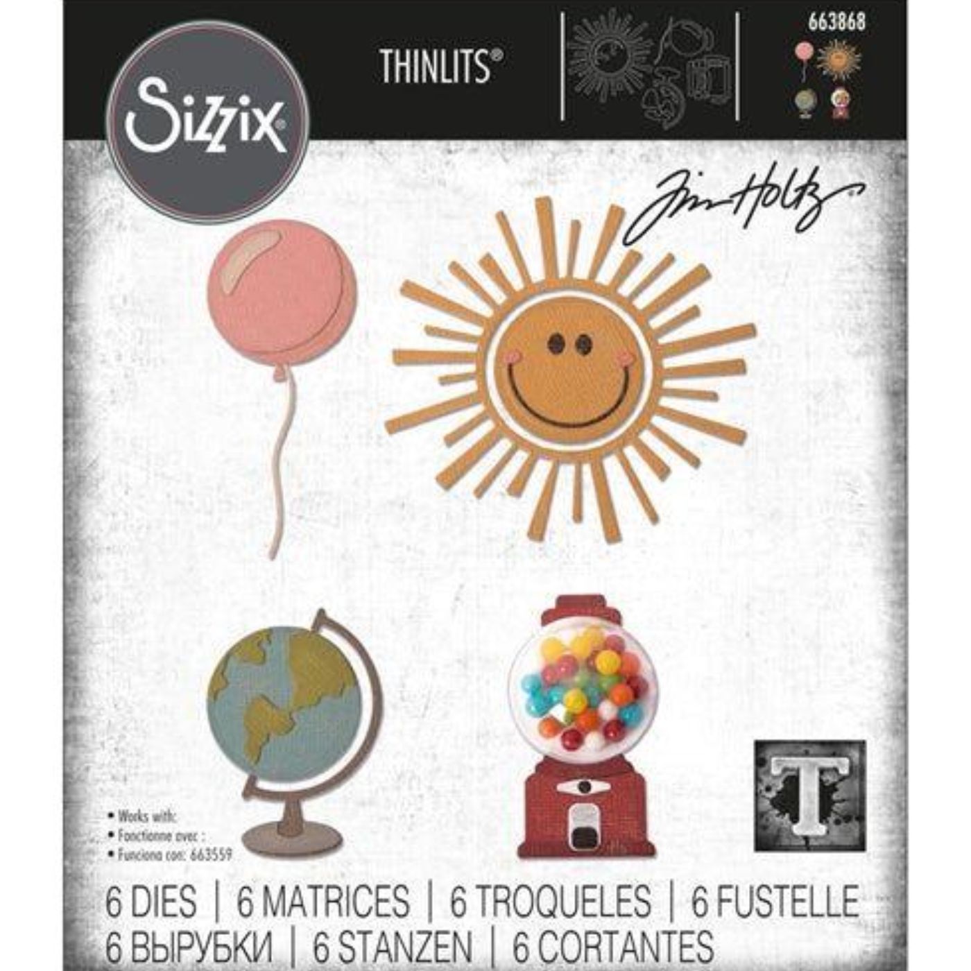 Troqueles Thinlits Juego de círculos de Tim Holtz