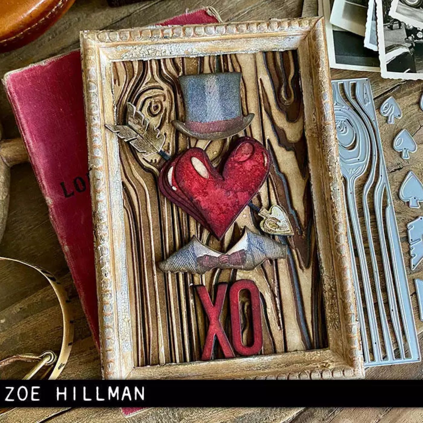 Troqueles Thinlits Colorize Lovestruck de Tim Holtz