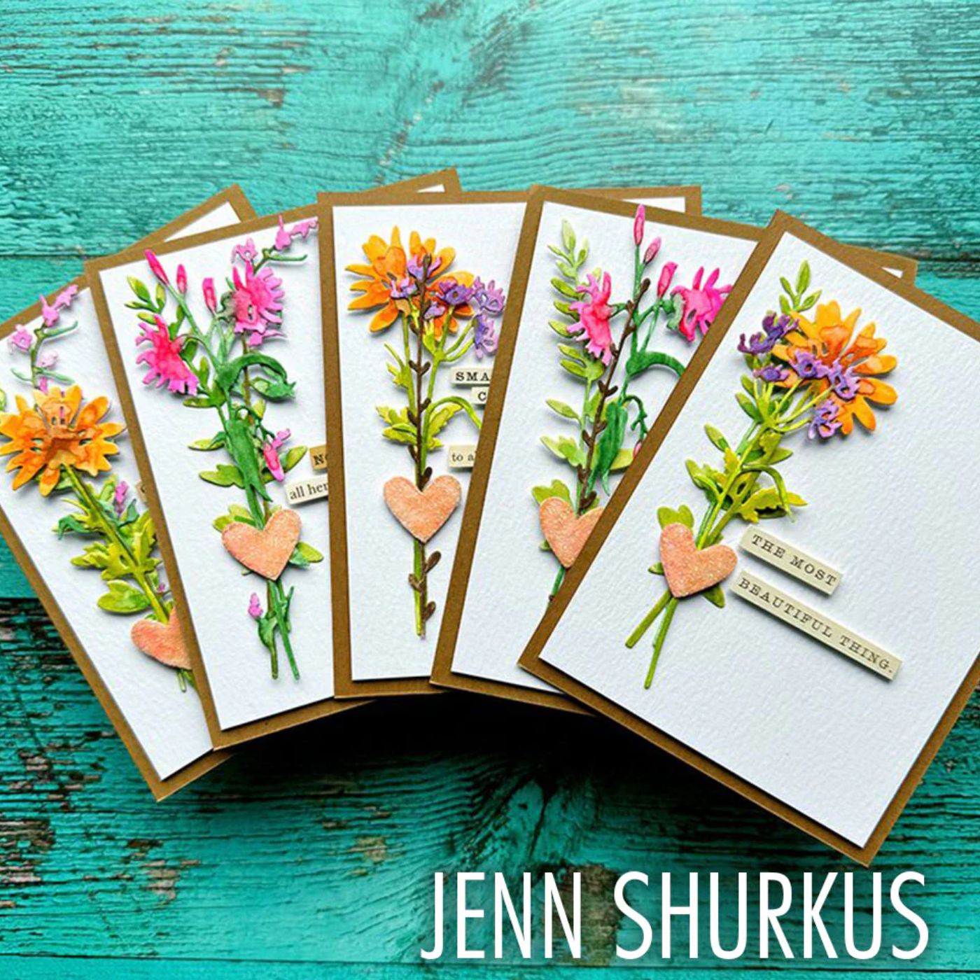 Troqueles Thinlits Flores Silvestres de Tim Holtz