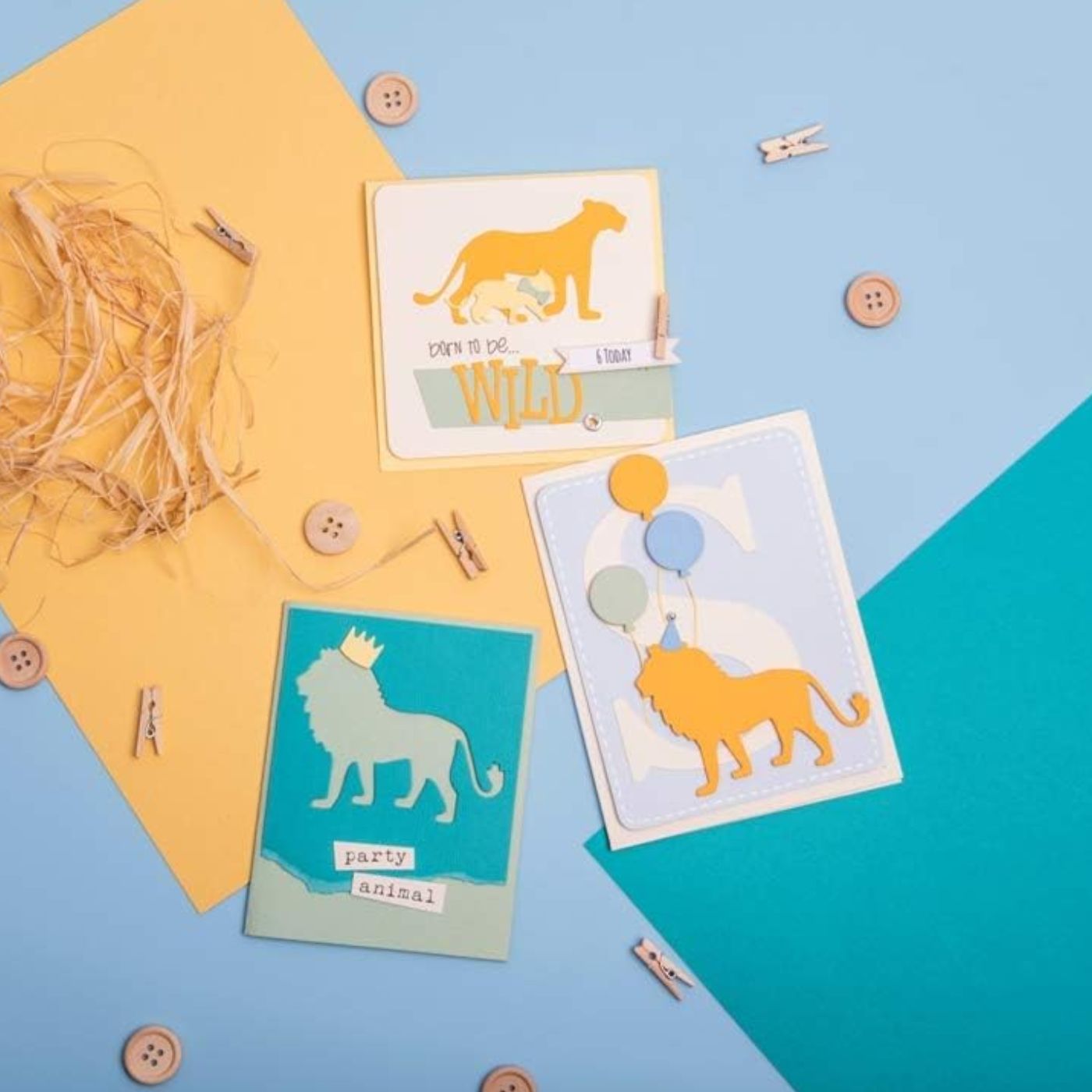 Troquel Thinlits Party Cats