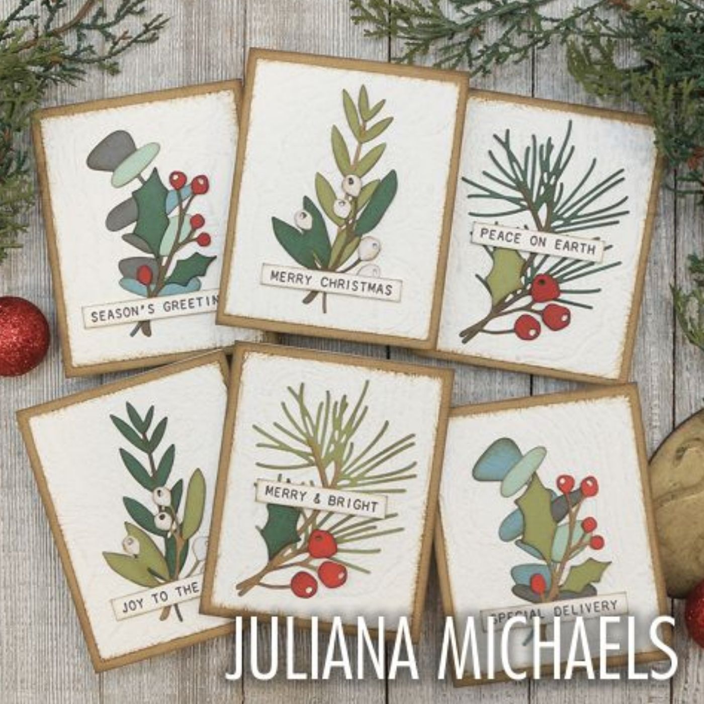 Troqueles Thinlits Ramas Festivas