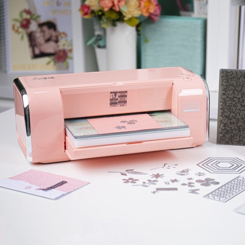 Troqueladora Big Shot Switch Plus + Kit de inicio + Troquel de regalo - Sorbet
