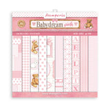 Block de cartulinas ''Fondos Babydream Pink - Niña"