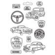 Molde Flexible A4 Desire Coche Vintage