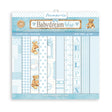 Block de cartulinas ''Fondos Babydream Blue - Niño"
