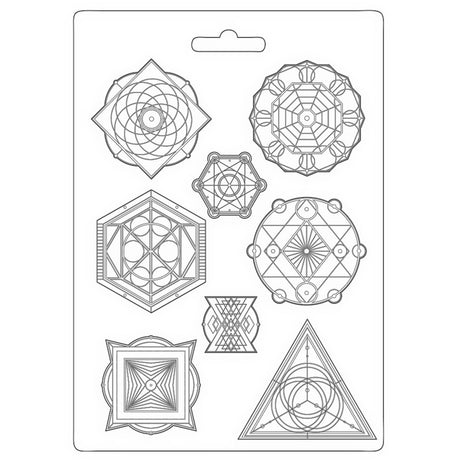 Molde Flexible A4 Alchemy symbols