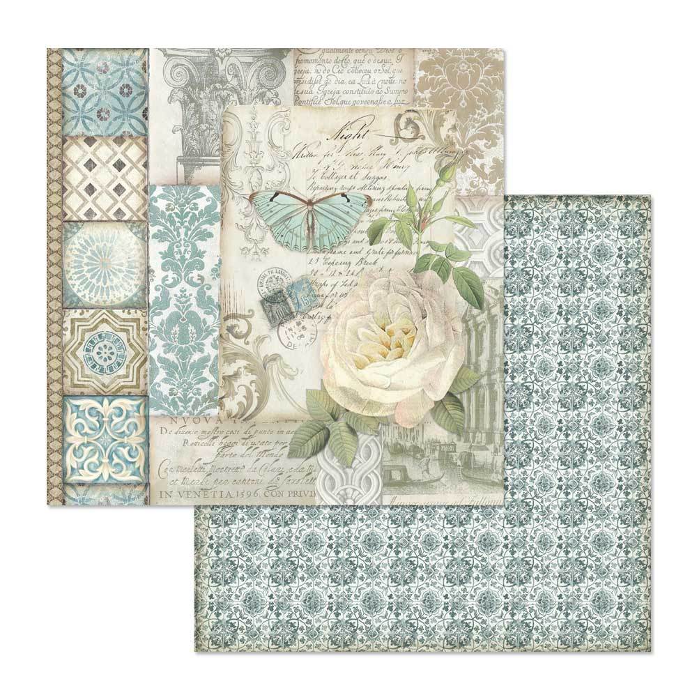 Block de cartulinas "Azulejos de Sueño" de 20.3x20.3 cm (vista 5)