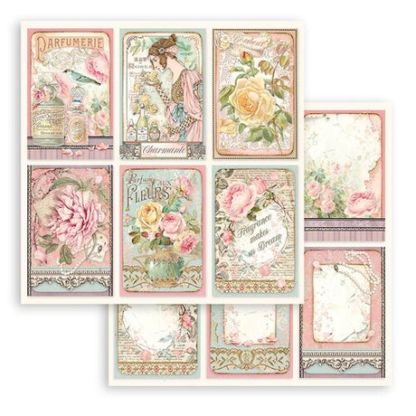 Block de cartulinas ''Rose Parfum'' de 20.3x20.3 cm (vista 5)