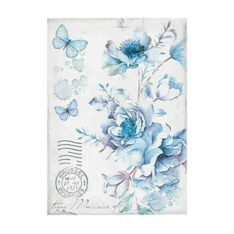 Papel de arroz A6 8HJ 28gr Fondos Blue Land (vista 7)