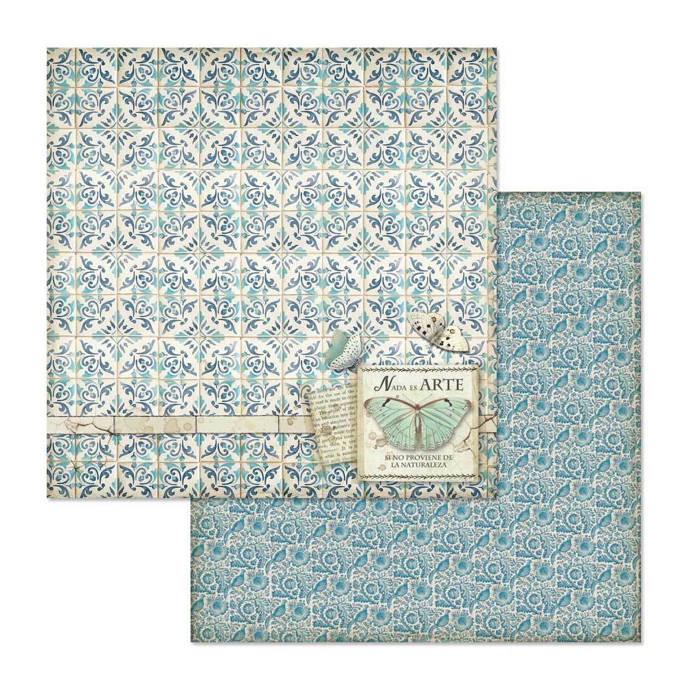 Block de cartulinas "Azulejos de Sueño" de 20.3x20.3 cm (vista 8)