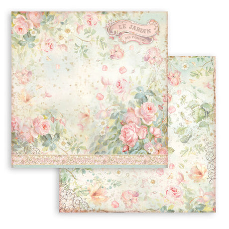 Block de cartulinas ''Rose Parfum'' de 20.3x20.3 cm (vista 8)